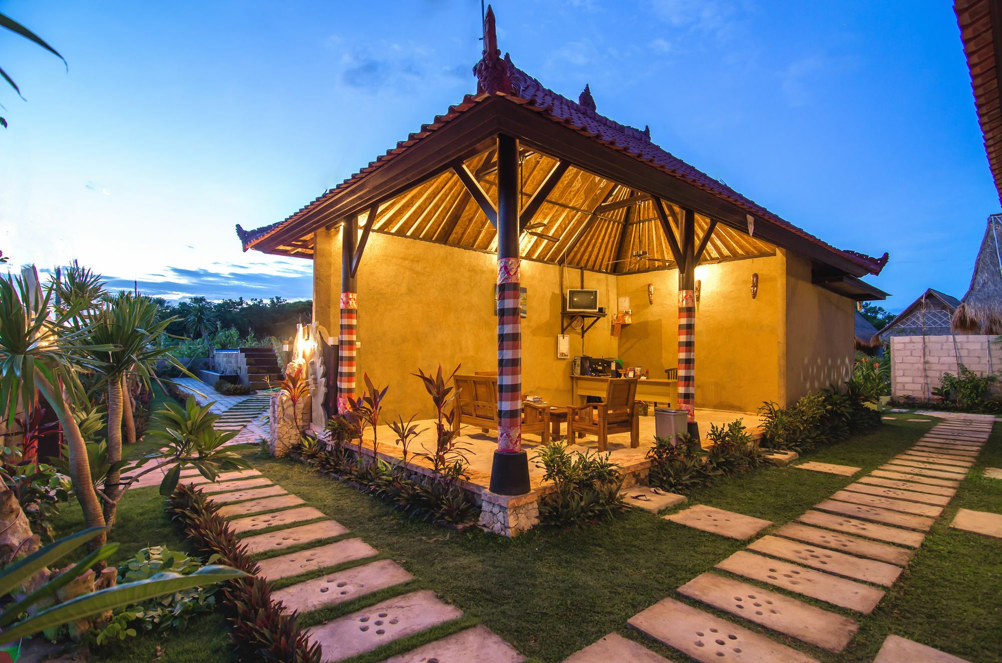 Sedok Jineng Villa Lembongan Esterno foto